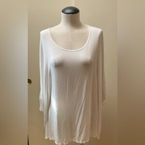 White long sleeve tunic